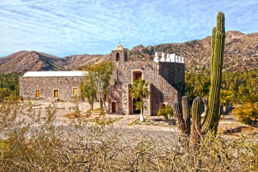 Mulege Mission, one of the many well preserved Missions you can find on the Baja Bill Bell Photograph