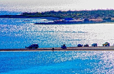 Bay of Conception Santispac , Baja Bill Bell Photograph